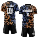 Fußball Sublimation Custom Uniform Weiß-Schwarz Jersey Figur Dritte Fußball Sublimation Custom Uniform Weiß-Schwarz Jersey Figur Dritte