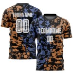 Fußball Sublimation Custom Uniform Weiß-Schwarz Jersey Figur Dritte Fußball Sublimation Custom Uniform Weiß-Schwarz Jersey Figur Dritte