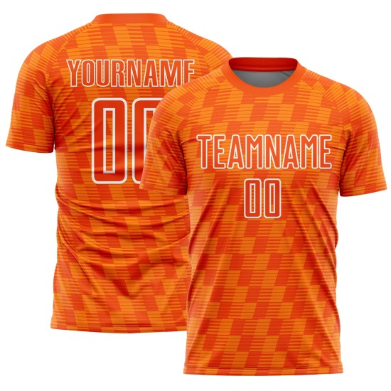 Bay Uniform Line Orange-Weiß Individuelles Sublimations-Fußballtrikot Orange Bay Uniform Line Orange-Weiß Individuelles Sublimations-Fußballtrikot Orange