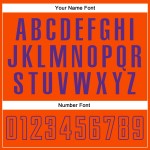 Mode Uniform Sublimation Split Jersey Custom Fußball Grau Orange-Lila