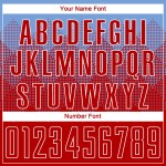 Blaues Trikot Benutzerdefinierte Rot-Weiß Sublimation Uniform Licht Fußball