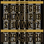 Form Alte Geometrische Custom Gold-Weiß Fußball Jersey Uniform Schwarz Sublimation Form Alte Geometrische Custom Gold-Weiß Fußball Jersey Uniform Schwarz Sublimation