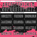 Benutzerdefinierte rosa-weiß Kunst Jersey schwarz Fragment Fußball Neon Sublimation abstrakte Uniform